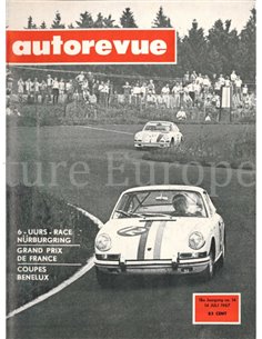 1967 AUTO REVUE MAGAZIN 14 NIEDERLÄNDISCH