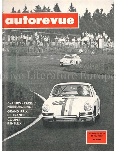 1967 AUTO REVUE MAGAZINE 14 NEDERLANDS