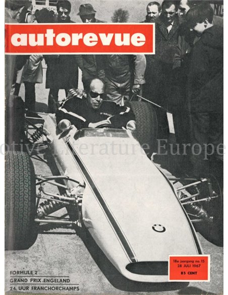 1967 AUTO REVUE MAGAZINE 15 NEDERLANDS