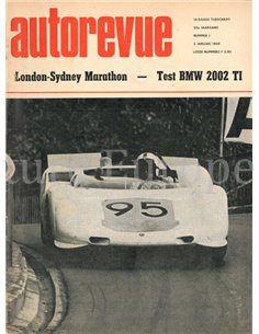 1969 AUTO REVUE MAGAZINE 01 Niederländisch