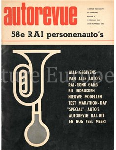 1969 AUTO REVUE MAGAZINE 04 DUTCH
