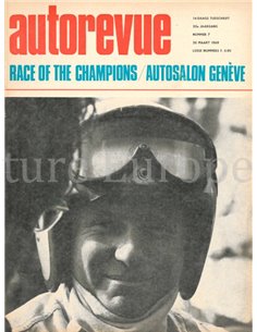 1969 AUTO REVUE MAGAZINE 07 Niederländisch