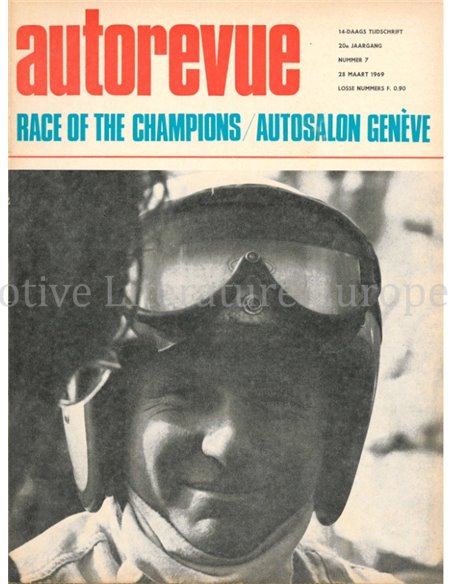 1969 AUTO REVUE MAGAZINE 07 Niederländisch
