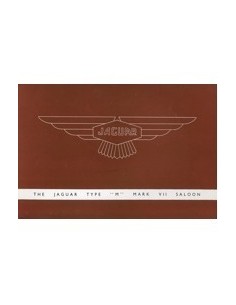 1955 JAGUAR TYPE M MK VII SALOON BROCHURE NEDERLANDS