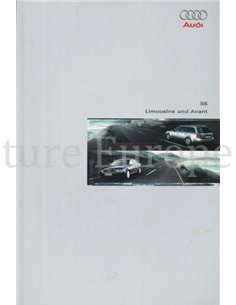 1999 AUDI S6 BROCHURE GERMAN