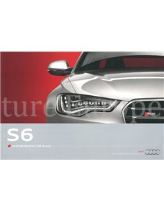 2011 AUDI S6 PROSPEKT ITALIENISCH