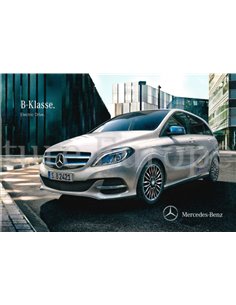 2014 MERCEDES BENZ B-CLASS BROCHURE GERMAN