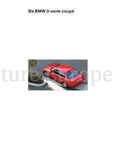 1993 BMW 3 SERIES COUPE BROCHURE DUTCH