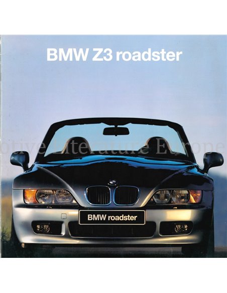 1995 BMW Z3 ROADSTER BROCHURE DUITS
