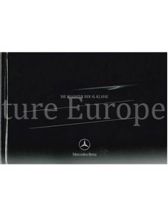 2005 MERCEDES BENZ SL HARDCOVER BROCHURE DUITS