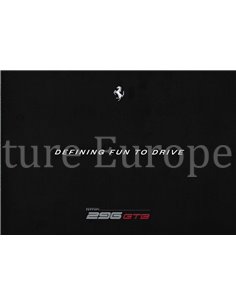 2022 FERRARI 296 GTB BROCHURE GERMAN