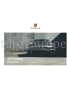 2022 PORSCHE 911 TURBO HARDCOVER BROCHURE DUITS