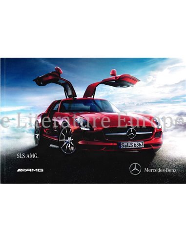 2010 MERCEDES BENZ SLS AMG COUPE PROSPEKT NIEDERLÄNDISCH