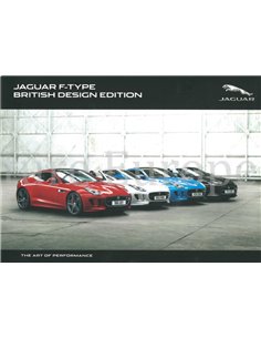 2016 JAGUAR F TYPE COUPÉ BROCHURE BRITS DESIGN EDITIE NEDERLANDS