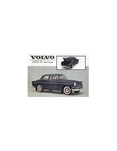 1962 VOLVO 122 S LEAFLET ENGELS USA
