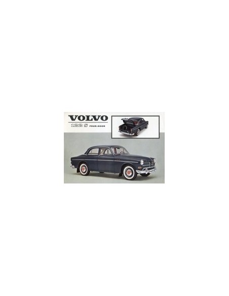 1962 VOLVO 122 S LEAFLET ENGELS USA