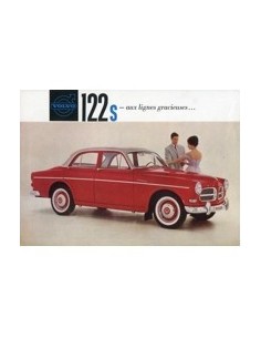 1961 VOLVO 122 S LEAFLET FRANS