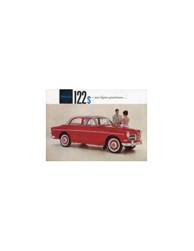 1961 VOLVO 122 S LEAFLET FRANS