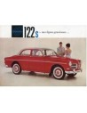 1961 VOLVO 122 S LEAFLET FRANS