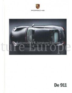 2001 PORSCHE 911 CARRERA HARDCOVER BROCHURE NEDERLANDS