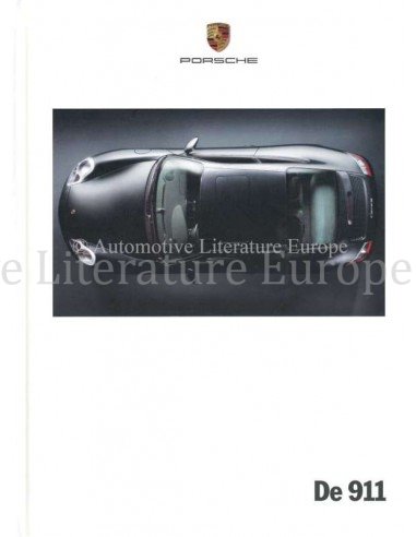 2001 PORSCHE 911 CARRERA HARDBACK BROCHURE DUTCH