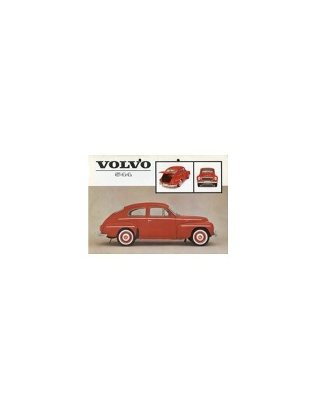 1962 VOLVO 544 LEAFLET NEDERLANDS