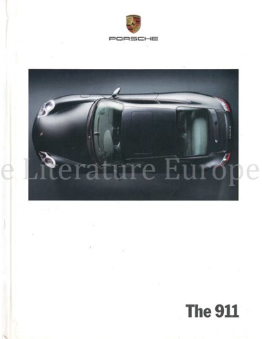 2001 PORSCHE 911 CARRERA HARDBACK BROCHURE ENGLISH