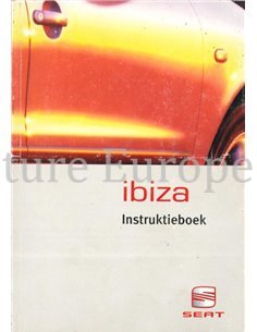 1999 SEAT IBIZA BETRIEBSANLEITUNG NIEDERLÄNDISCH