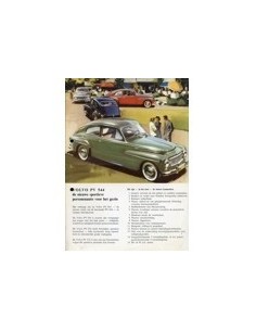1959 VOLVO 544 LEAFLET NEDERLANDS