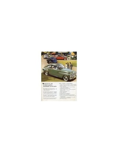 1959 VOLVO 544 LEAFLET NEDERLANDS