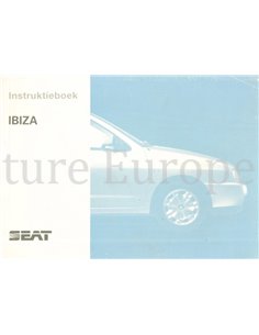 1998 SEAT IBIZA OWNERS MANUAL DUTCH