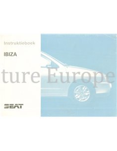 1998 SEAT IBIZA BETRIEBSANLEITUNG NIEDERLÄNDISCH 