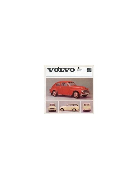 1963 VOLVO 544 & 210 BROCHURE NEDERLANDS