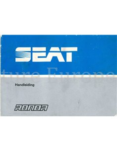 1983 SEAT RONDA INSTRUCTIEBOEKJE NEDERLANDS