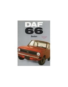 1973 DAF 66 SEDAN BROCHURE NEDERLANDS