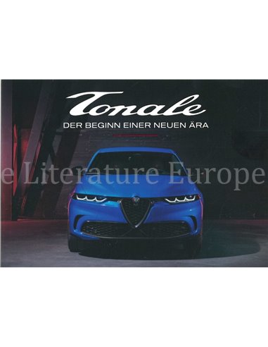 2022 ALFA ROMEO TONALE PROSPEKT DEUTSCH