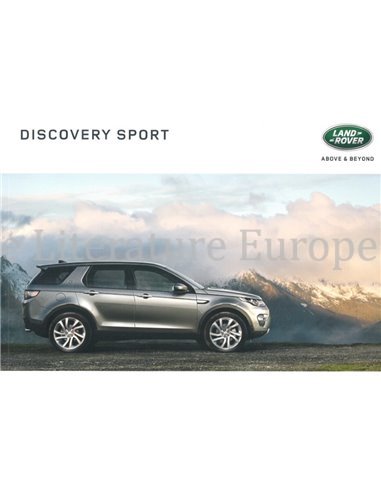 2017 LAND ROVER DISCOVERY SPORT BROCHURE DUTCH