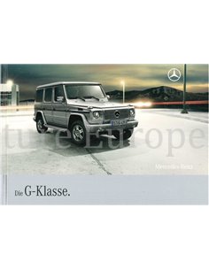 2008 MERCEDES BENZ G KLASSE HARDCOVER BROCHURE DUITS
