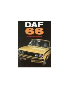 1973 DAF 66 1300 MARATHON BROCHURE NEDERLANDS