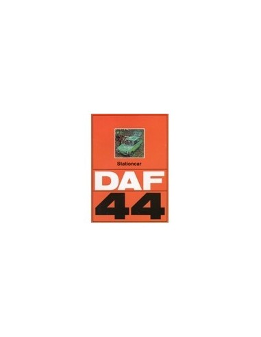1972 DAF 44 STATIONCAR BROCHURE NEDERLANDS