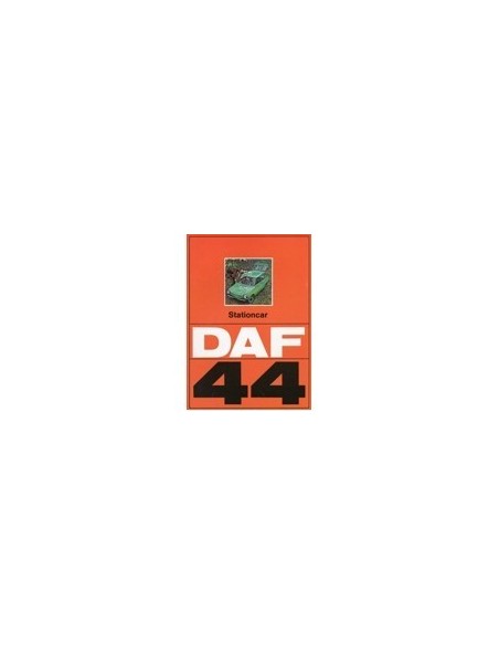 1972 DAF 44 STATIONCAR BROCHURE NEDERLANDS