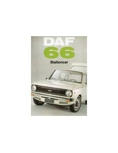 1973 DAF 66 STATIONCAR BROCHURE NEDERLANDS