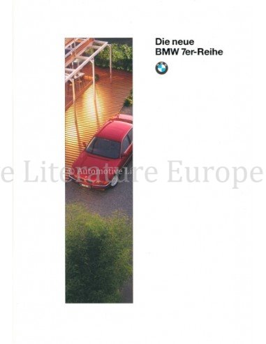 1994 BMW 7 SERIES BROCHURE GERMAN