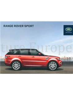 2014 RANGE ROVER SPORT BROCHURE NEDERLANDS