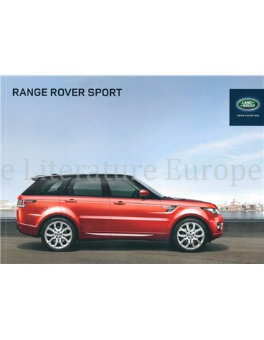 2014 RANGE ROVER SPORT BROCHURE DUTCH