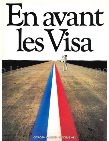 1983 CITROEN VISA BROCHURE FRENCH