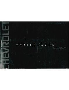 1998 CHEVROLET TRAILBLAZER BETRIEBSANLEITUNG NIEDERLÄNDISCH