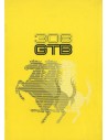 1976 FERRARI 308 GTB BROCHURE 120/76