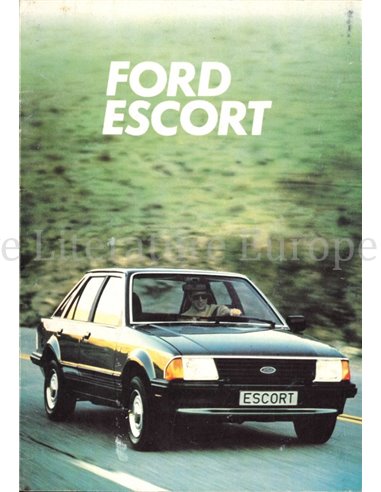 1980 FORD ESCORT OWNERS MANUAL HANDBOOK DUTCH