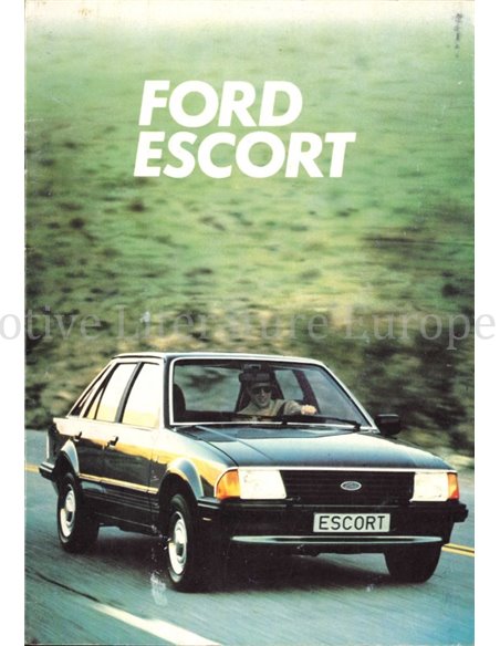1980 FORD ESCORT BEDIENUNGSANLEITING NIEDERLÄNDISCH